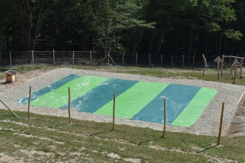 Trampolína 15x11m